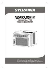 Sylvania WALL TYPE Owner's Manual