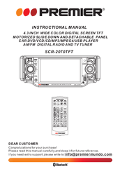 Premier SCR-2070TFT Instructional Manual