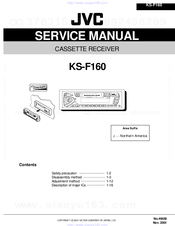 JVC KS-F160 Service Manual