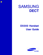 Samsung D-5000 User Manual