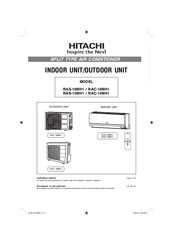 Hitachi RAS-14MH1 Instruction Manual