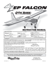 GREAT PLANES EP FALCON ARF Instruction Manual