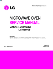 LG LMV1650SB Service Manual