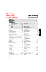 Ford Lineup 2006 Owner's Manual