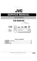 JVC KD-SH9105 Service Manual