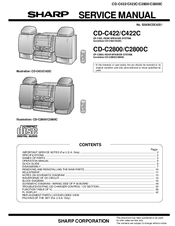 Sharp CD-C422 Service Manual