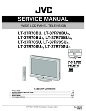 JVC LT-37R70BU/P Service Manual