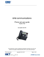 Yealink T60 User Manual