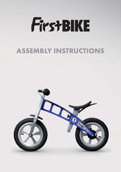 FirstBIKE STREET AND CROSS Assembly Instructions Manual