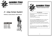 Ground Zero Uranium GZUC 130C Owner's Manual