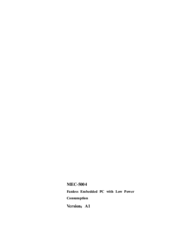 EVOC MEC--5004 User Manual