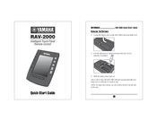 Yamaha RAV-2000 Quick Start Manual