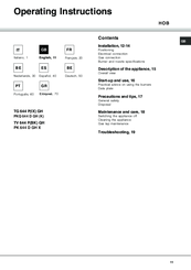 Hotpoint Ariston PKQ 644 D GH Manuals | ManualsLib