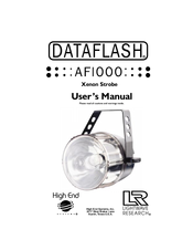 High End Systems Data Flash AF 1000 User Manual