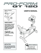 Pro-Form PFEX6976.0 GT 120 User Manual