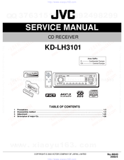 JVC KD-LH3101 Service Manual