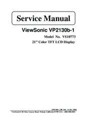 ViewSonic VS10773 Service Manual