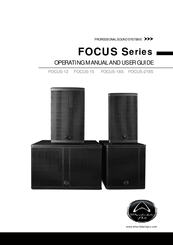 Wharfedale Pro FOCUS-218S Operating Manual And User Manual