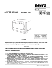 Sanyo EMO-SRT1 Service Manual