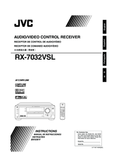 JVC RX-7032VSL Instructions Manual