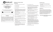 Ouellet OVN Series Installation And User Instructions