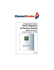 CLEAVER-BROOKS PCS140e.1 Installation Operation User Manual