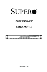 Supero Supero SUPERSERVER 5018A-MLTN4 User Manual