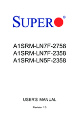Supero Supero A1SRM-LN7F-2358 User Manual