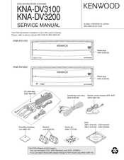Kenwood KNA-DV3100 Service Manual