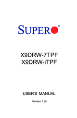 Supero Supero X9DRW-iTPF User Manual
