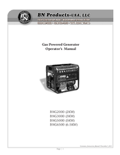 BN Products BNG6500 Operator's Manual