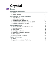 BURY Crystal User Manual