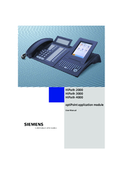 Siemens HiPath 2000 User Manual