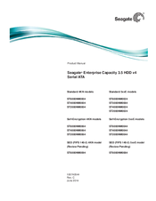 Seagate ST6000NM0004 Product Manual