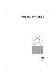 Sangean WR-15BT User Manual