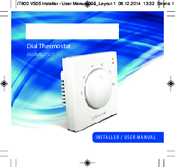 Salus VS05 Installer's/User's Manual