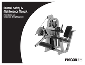 Precor Icarian Line General Safety & Maintenance Manual