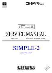 Aiwa XD-DV170AU Service Manual