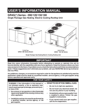 Nordyne GR4G*090 Series User's Information Manual