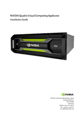 Nvidia Quadro Visual Computing Appliance Installation Manual