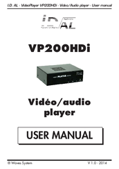 I.D. AL VP200HDi User Manual