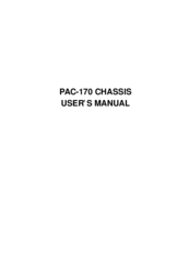 ICP PAC-170 User Manual