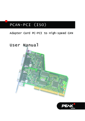 Peak PCAN-PCI Single Channel ISO User Manual