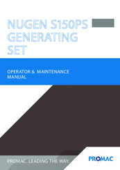 Nugen Nugen S150PS Operator's  Maintenance Manual
