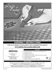 Model Tech Mini Mach Racer Assembly Instructions Manual