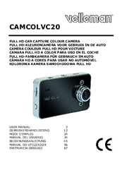 Velleman CAMCOLVC20 User Manual