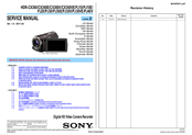 Sony HDR-PJ20 Service Manual