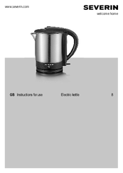 SEVERIN WK3362 Instructions For Use Manual