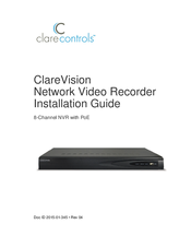 Clare Controls ClareVision Installation Manual