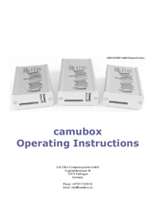 SACORA camubox Operating Instructions Manual